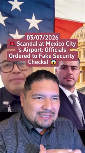🚨 Scandal at Mexico City's Airport: Officials Ordered to Fake Security Checks! 😱 #Corruption #AviationSafety #Mexico #fyp #viral #Corrupción #nahummachoficial #SeguridadAérea #AICM #pov #México #storytime #tiktok #foryou #Denuncia #fypシ #story