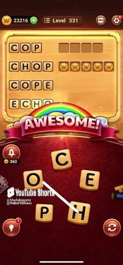 WORD CONNECT LEVEL 331 ANSWERS