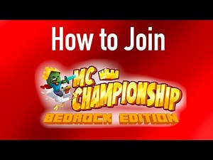 How to join MCC - Bedrock Edition