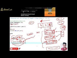 Backtracking : Generating all possible k-ary strings of length n.