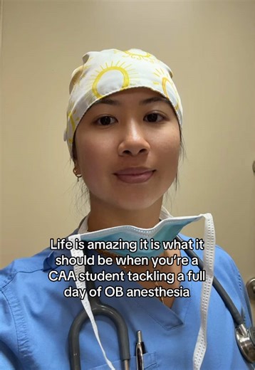 A Day in the Life of a CAA Student in Anesthesia