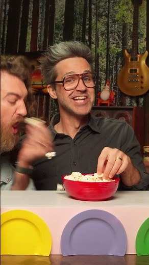 The popcorn hanging from Rhett's hair was a paid actor. 🍿