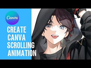 How to Create Scrolling Text Animation in canva