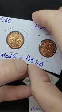 1965 Canadian Penny Varieties: Pointed 5, Large Beads, and the 4 Main Types