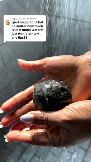 Perfect lather tips for african black soap & net sponge