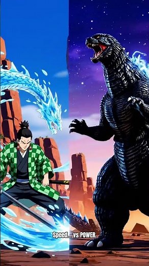 Tanjiro vs Godzilla in Fortnite?! 😳 Who Wins?!