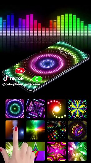 Color Phone Call Screen Theme trên TikTok