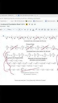 Second/third Order Diff Equation In-Homogeneous:: Variation of Parameter: