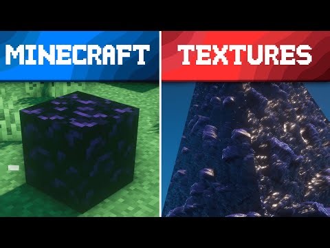 Normal Minecraft vs Realistic Minecraft