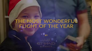 3.1M views · 17K reactions | It's the most wonderful flight of the year! This week we surprised guests travelling from Manchester to Abu Dhabi with the most wonderful flight of the year. We know that travelling during the holiday period can be stressful, so we put the true meaning of "holiday" back into holidays. | Etihad Airways | Facebook