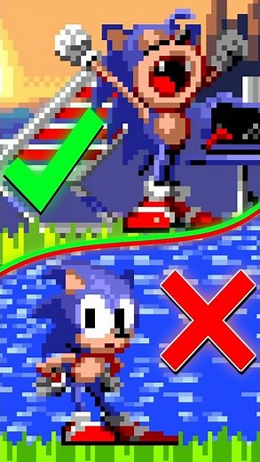 Sonic Got FANGS?! 😱 Sonic: To Be A Star (SHC 2025) 😂 Sonic Hacks Shorts #sonicshorts