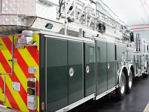 Just in time for #StPatricksDay, check out this green HP 95 mid-mount aerial fire truck for Limerick Fire Company! Learn more about the special features of this truck and how it began using this unique color in this episode of E-ONE Truck Talk. #EONEstrong #firetrucks #aerials #LimerickPA | E-ONE Fire Trucks (Official Site)