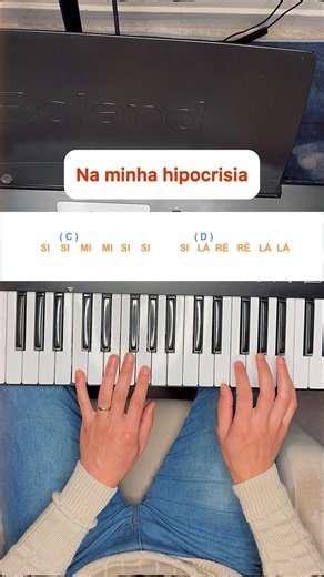 Como tocar AH JESUS dedilhado no teclado ( Parte 04 )