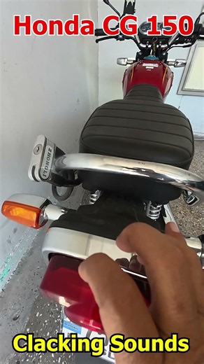 Honda CG150 Clacking Sounds