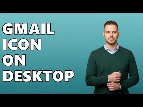 How Do I Put A Gmail Icon On My Desktop?