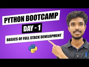 Python Tutorial For Beginners in Tamil | Python For Beginners in Tamil | Python Bootcamp Day - 1
