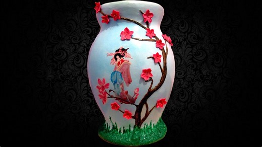 Japanese Style DIY Floor Vase: Step-by-Step Masterclass