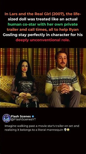 Why This Doll Had Her Own Private Trailer! 😳 #ryangosling #movies #shorts