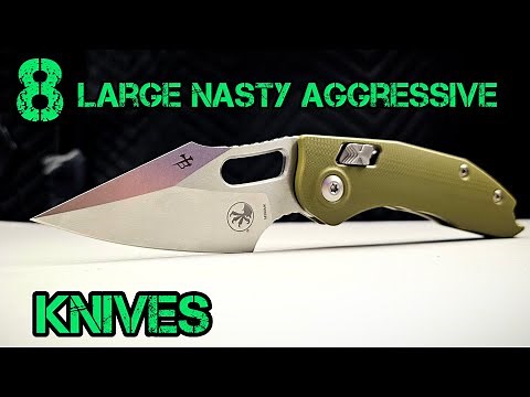8 Large Knives That Look Aggressively Cool & Are Really Good EDC