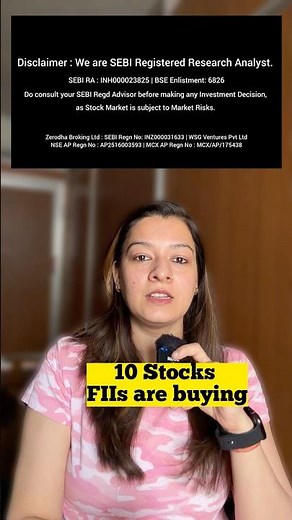 Bottom Pick 🔥 FIIs are buying these Stocks now!