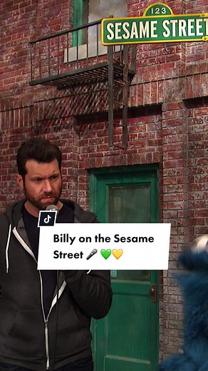 Keep your eyes peeled, because this week we have a very special guest on SesameTok! Everyone say hello to @Billy Eichner! 🎤 ♥️ #SesameStreet #BillyEichner #BillyontheStreet #BillyonSesameStreet