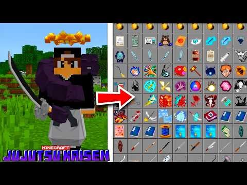 SAIU Addon de JUJUTSU KAISEN PARA Minecraft PE 26.10 - REALISTA