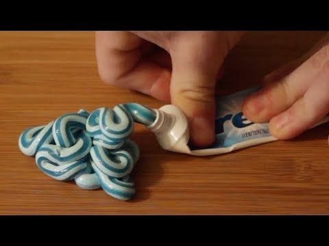 ASMR Toothpaste Squeezing, Scraping, Spreading (NO TALKING) to Relax, Sleep, and Tingle
