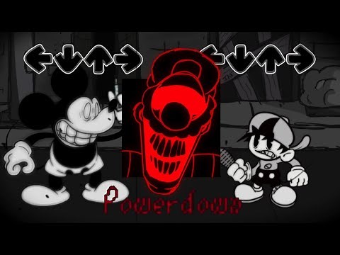 Powerdown but WI Mouse Sings It with GAMEPLAY | (Mario's Madness & Wednesday's Infidelity FNF Cover)