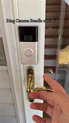 Security cameras really give you a piece of mind. Grab this bundle for way cheaper than you can find it in stores. #tiktokshopcreatorpicks #qvc #ringcam #doorbellcamera #securitycamera