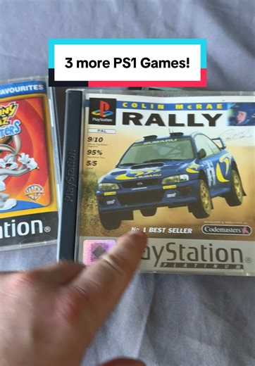 Three more PS1 games added to the retro gaming collection! #retrogaming #ps1games