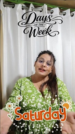 How to Teach Days of the Week | Preschool Teacher Activity | #manjumam #shorts