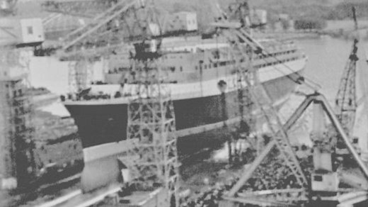 QE2 launch remembered by shipworker