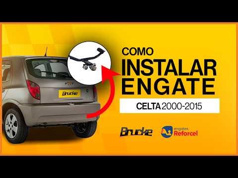 Instalação de Engate: Chevrolet Celta 2000-2015/Corsa 1992-2002 (exc Sport)| [GM3003] Engates Brucke