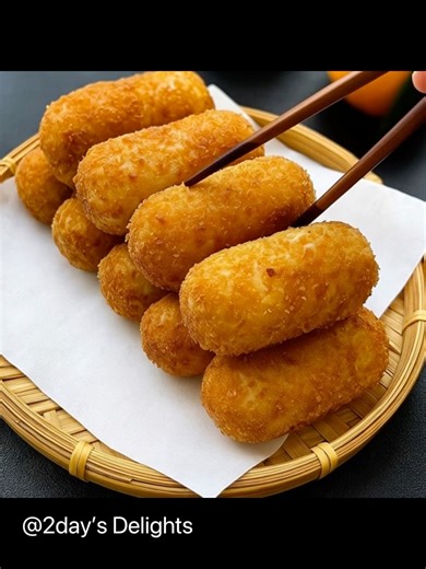 Crispy Fried Mochi (Rice Cake)