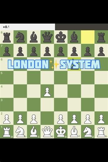 Awesome✨Chess Opening . In London System . For White . #chess