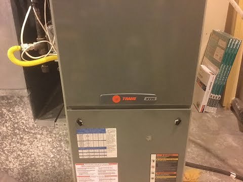 Trane XV 95 Draft Inducer Motor Replacement