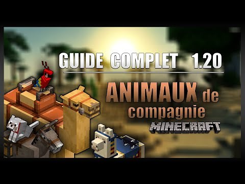 The ULTIMATE guide to PETS in Minecraft 1.20 SURVIVAL mode! [Parrot, ...]