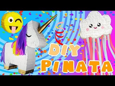 TUTO PINATA FACILE DIY