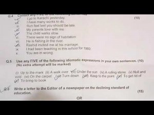 ba English part 2 paper 2021 Punjab University