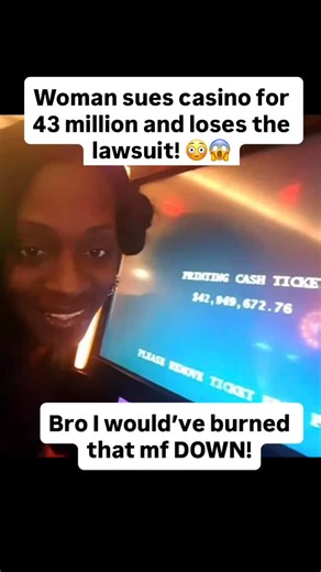LaMichael Harris on Instagram: "In August 2016, Katrina Bookman was playing a penny slot machine at Resorts World Casino in New York when she thought she had won nearly $43 million—a payout that would have been the largest slot machine jackpot in U.S. history. However, when she attempted to claim her winnings, casino staff informed her that the machine had malfunctioned. Instead of the jackpot, she was offered a complimentary steak dinner and $2.25, the actual amount shown on her ticket. The cas