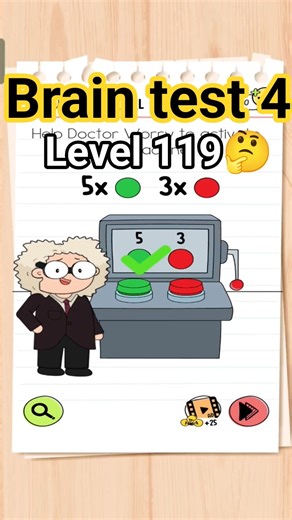 brain test 4 | level 119 brain test! #braintest #shorts