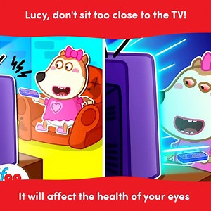 12K views · 180 reactions | Please keep your eyes healthy!  #Wolfoo #kidscartoon | Wolfoo Kids Cartoon | Facebook