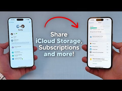 How To Share your iCloud+ Storage, Subscriptions and Purchases with Others!
