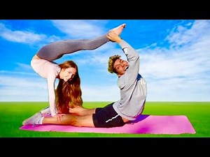 Crazy Acro Poses CHALLENGE With Anna McNulty