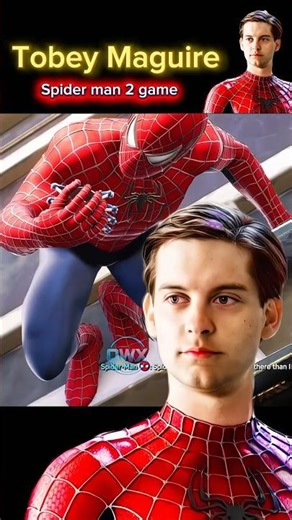 Tobey Maguire in Spider Man 2 game #ytshorts #shorts #gaming #ytshorts