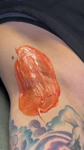 Armpit Waxing with Tangerine Tease Hard Wax by @inner.glow.aesthetics Smooth Tutorial