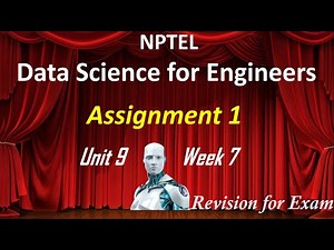 2022 NPTEL Data Science for Engineers Unit 9 Week 7 Assignment 1 2022