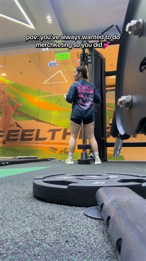 Vanya Tantoco 🦄🪬 on Instagram: "I just made myself a buhat day @lunched_ph gym shirt 😂 Nasa sampling palang kami okieee matagal pa haha"