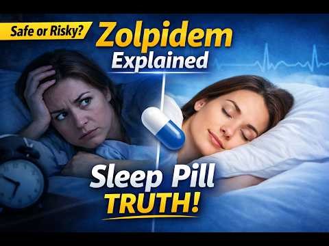 Struggling with Insomnia? Zolpidem Full Guide (What You Must Know)