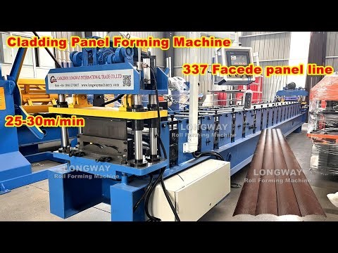 Deep Dive: Steel Facade Panel Precision with Our Foreign Engineer | Cladding wall panel machine